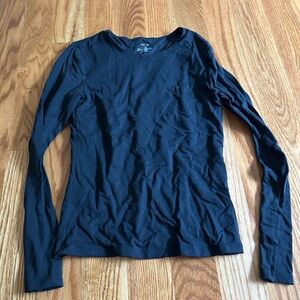 Black Long Sleeve Top